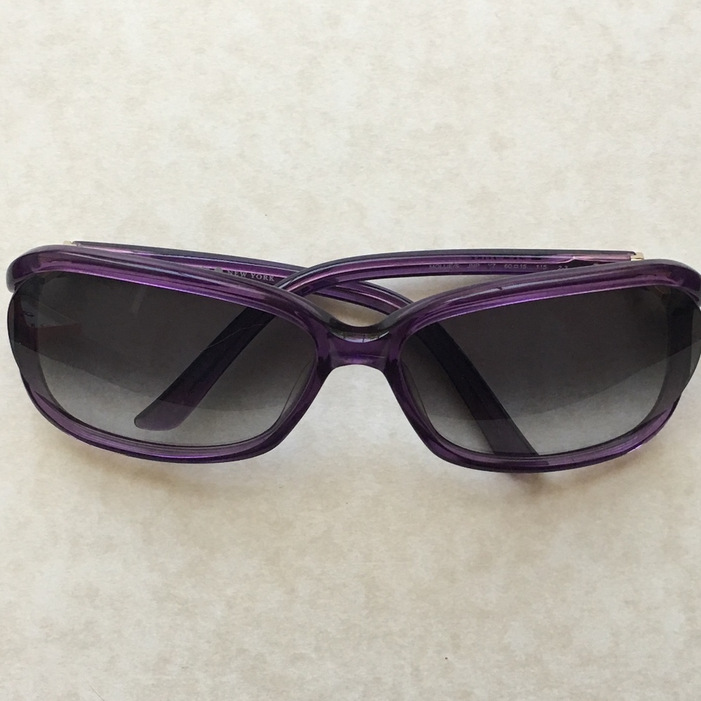 Kate spade Sunglasses Purple Frames - Picture 5 of 7